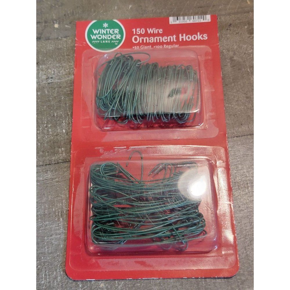 Winter Wonderland 150 Xmas ornament Hook set